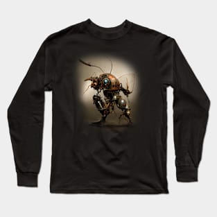 Ancient Rusty Cyborg Cockroach Long Sleeve T-Shirt